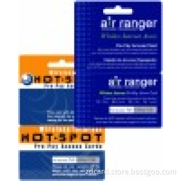 Prepaid Hanging Cards